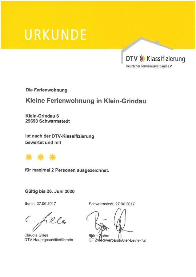 Fewos In Klein-Grindau Schwarmstedt Extérieur photo